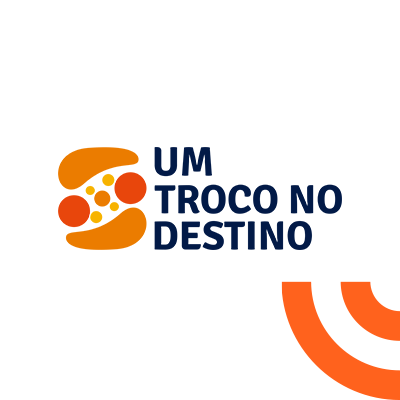 Logotipo do projeto Um Troco no Destino.