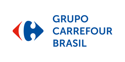 Logotipo Grupo Carrefour Brasil - Parceiro do Crescer